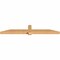 Ekena Millwork Eugene Smooth Timber Gable Bracket, Western Red Cedar, 96"W x 16"H x 5 1/2"D x 5 1/2"F, 4/12 Pitch GBW096X16X0606EUG00SWR - alternate 5